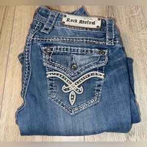 Rock Revival Jill bootcut boot Women's Blue Jeans denim